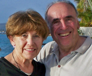 Photo of Joan and Harold Wolf. Link to their story