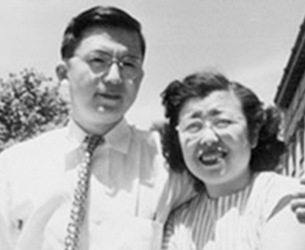 Photo of Dr. Walter Wada and his wife Helen. Link to their story